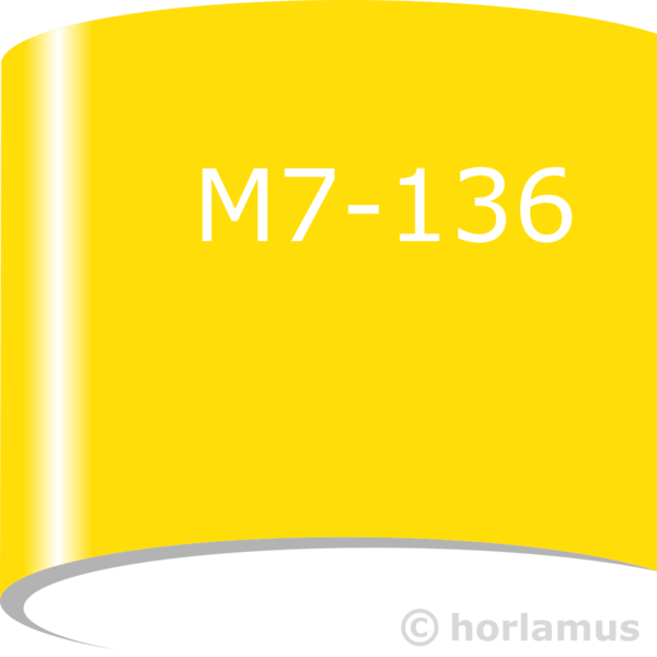METAMARK M7-136, bright yellow