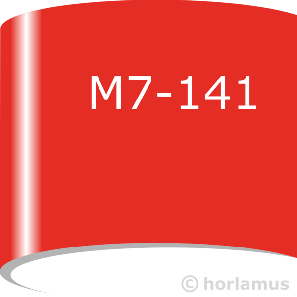 METAMARK M7-141, flame red