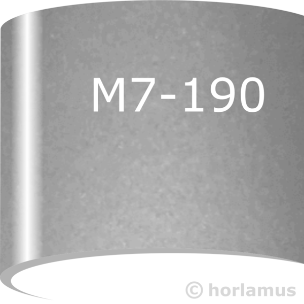 METAMARK M7-190, silver metallic