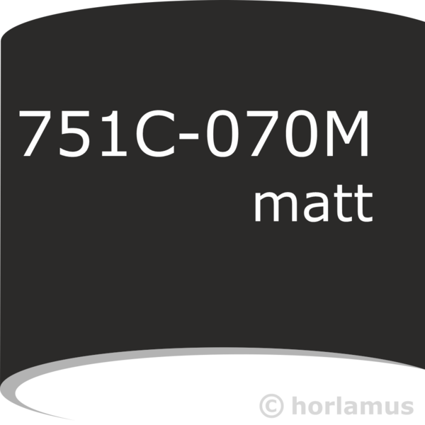 ORACAL 751C-070M, schwarz MATT