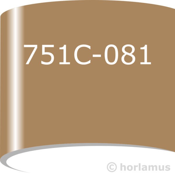 ORACAL 751C-081, hellbraun