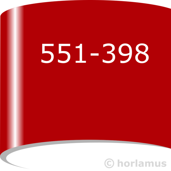 ORACAL 551-398, venezianisches rot