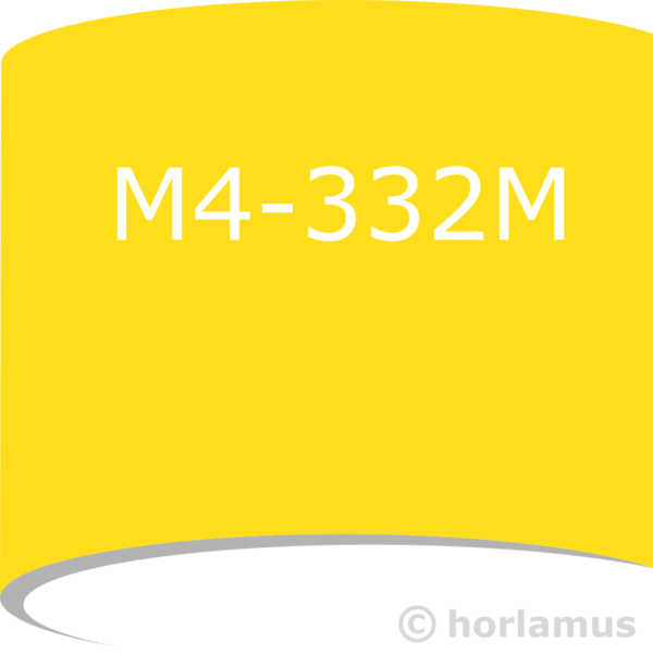 METAMARK M4-332M, medium yellow MATT