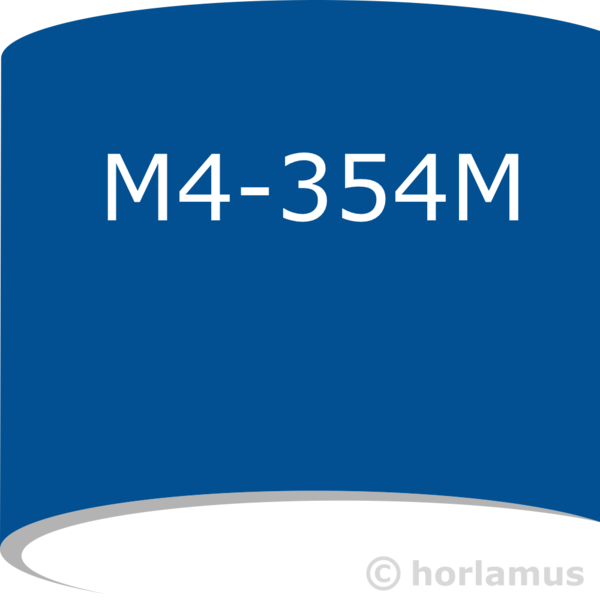 METAMARK M4-354M, mid blue MATT