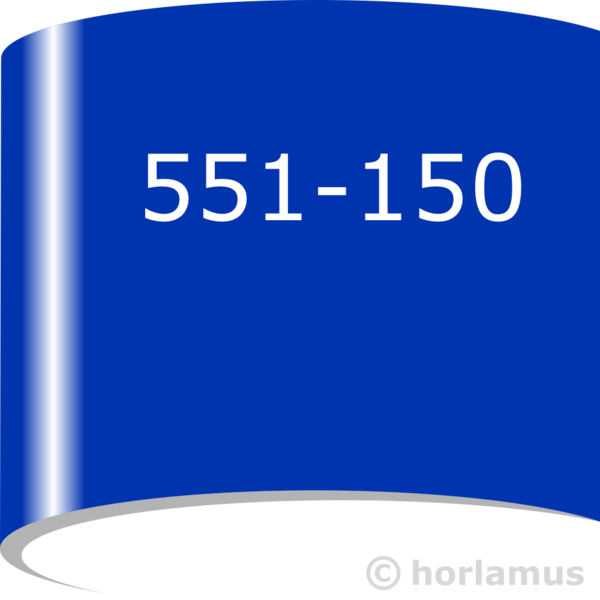 ORACAL 551-150, brillantblau L