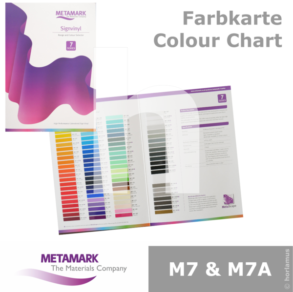 Farbkarte METAMARK M7 & M7A